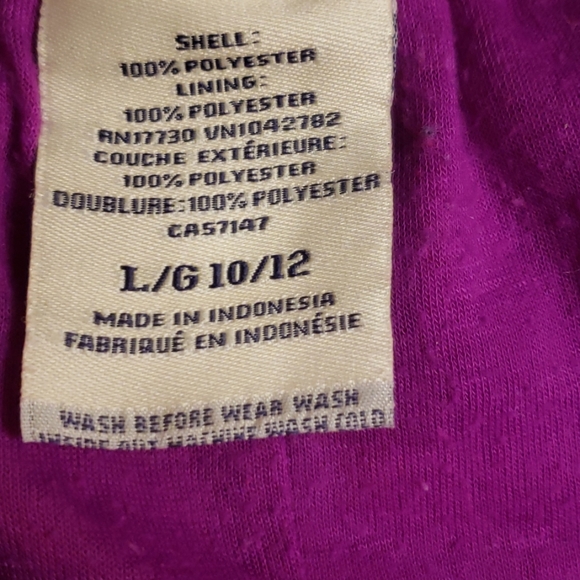 CHEROKEE PINK GLITTER GIRL SKIRT SIZE 10/12 - Picture 6 of 6